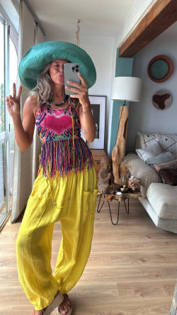 KLAUS, Amarillo Pantalón