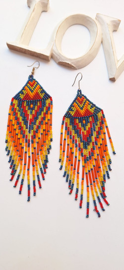 STELAR, Azul Pendientes