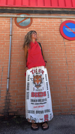 BABER, Rojo fresa top