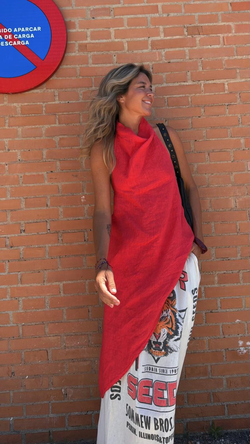 BABER, Rojo fresa top