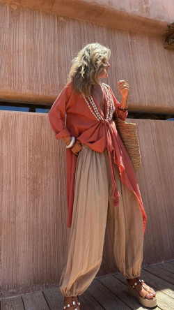 TIRIN, Camel Pantalón