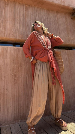 TIRIN, Camel Pantalón