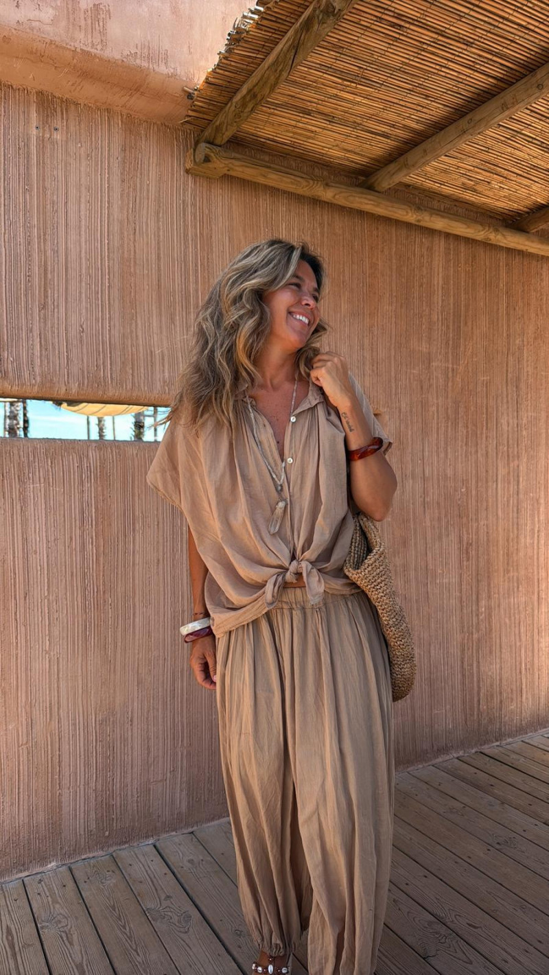 FANCY, Camel Camisa