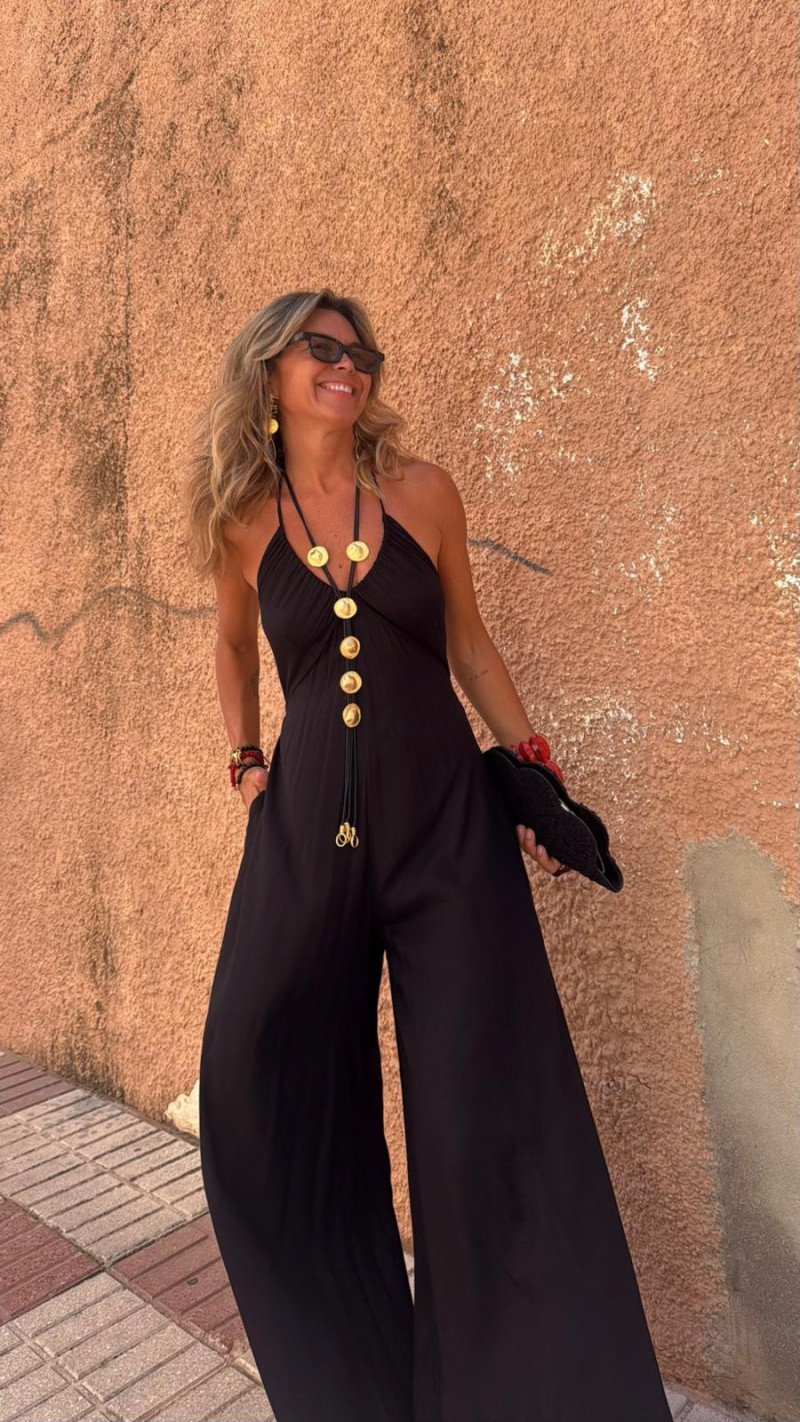 DUBAI negro, mono largo