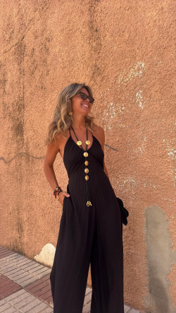 DUBAI negro, mono largo