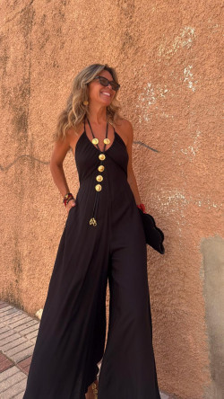 DUBAI negro, mono largo
