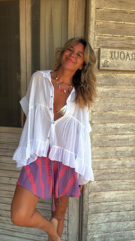 BRAVA, Camisa Blanca