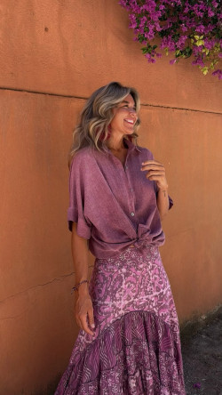 CLAIS, Lila Camisa