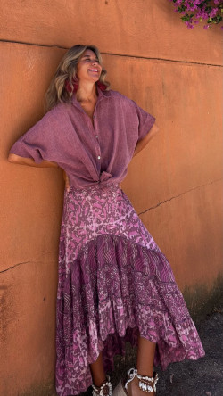 CLAIS, Lila Camisa