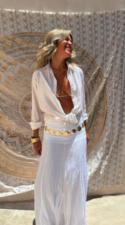 MANDALA blanca/dorada