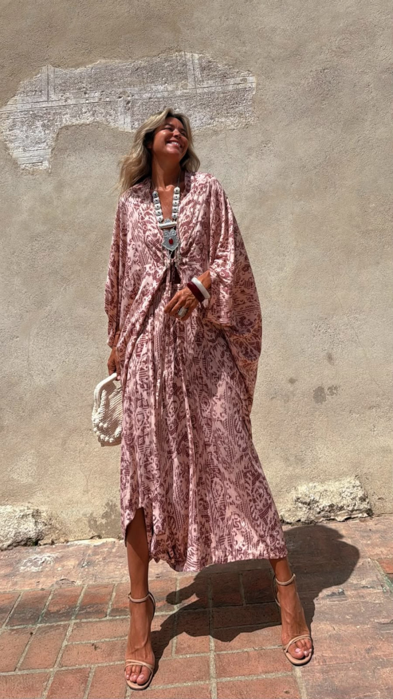 CHER pantalón, rosa/burdeos
