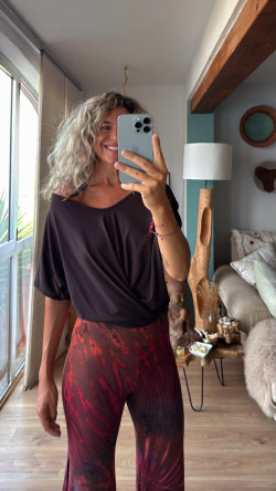 ANAS marrón, camiseta
