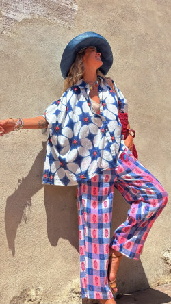 MEERA, Azul Pantalón