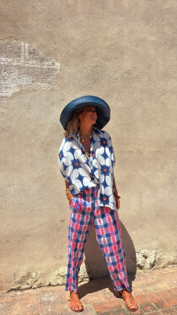 MEERA, Azul Pantalón