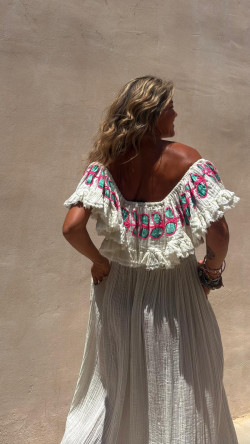 CARIOL, Blanco Vestido