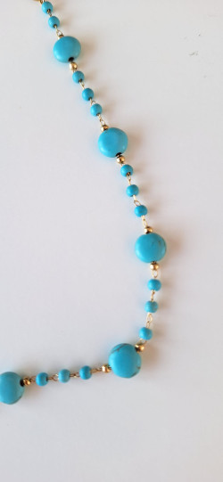 ORUGA, Turquesa Collar