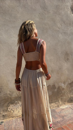 SAVITRI vestido largo