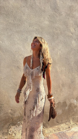 ESTHER vestido pedrería, Crudo DRESS CODE