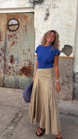 ELECTRA , Azul Eléctrica Camiseta