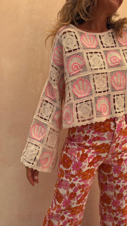ESTELAR pantalón vaquero  estampado