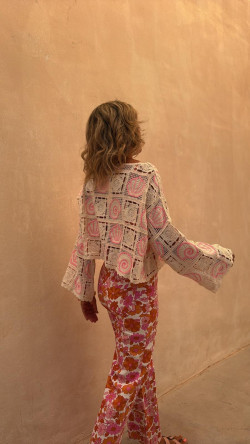 ESTELAR pantalón vaquero  estampado