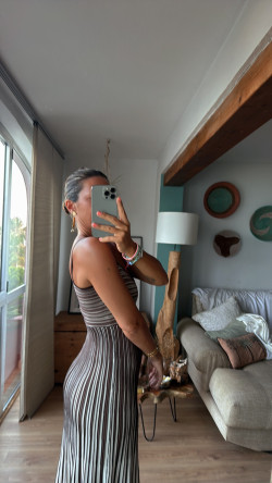 SWEEWE, Marrón Vestido