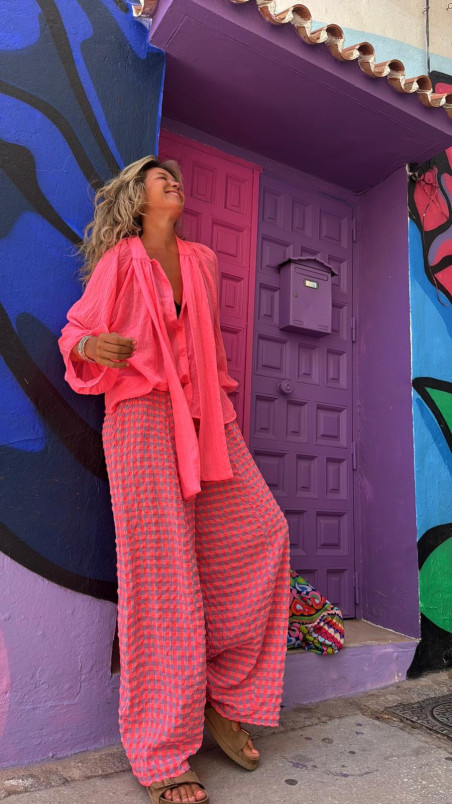 KIRE pantalón cuadros