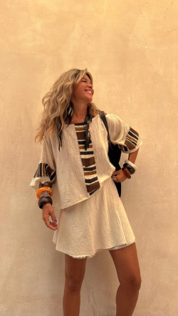 LEONOR blusa, crudo