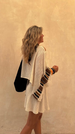LEONOR blusa, crudo