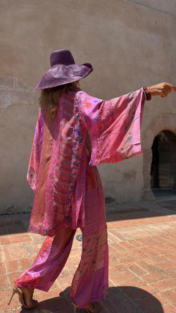 KOREA kimono rosa
