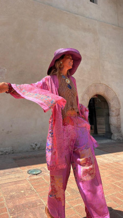 KOREA kimono rosa