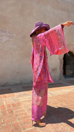 KOREA kimono rosa