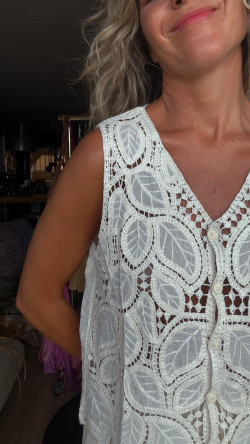 GUSI, Crudo Top Crochet