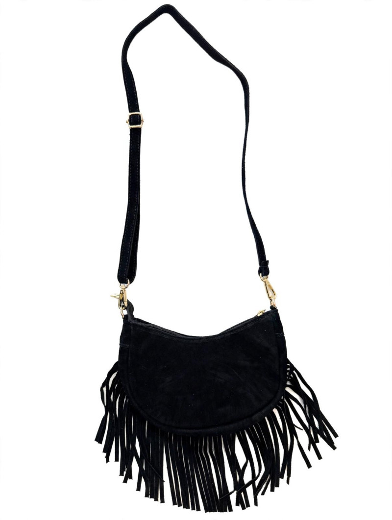 MALU negro, bolso de piel