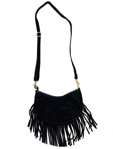 MALU negro, bolso de piel