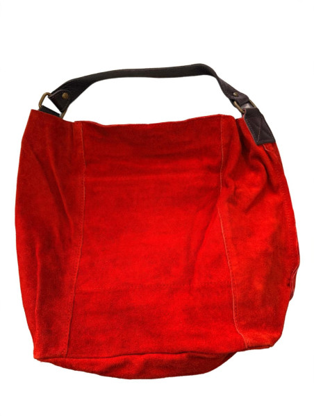 FANY, Rojo Bolso Piel