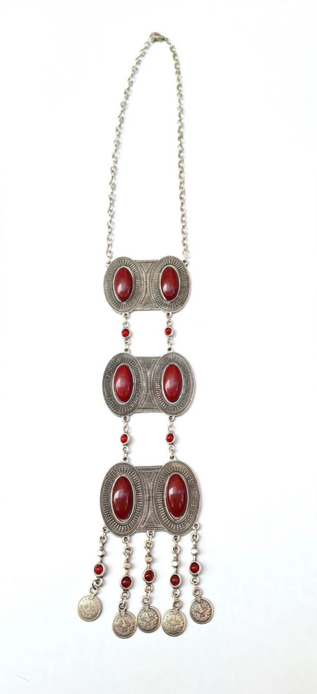 HORUS , collar  burdeos