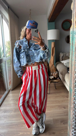 CANTOR, Rojo Pantalón