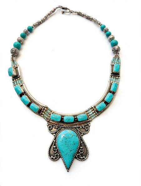 TOMEU collar plateado