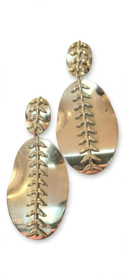 QUETI  dorado, pendientes