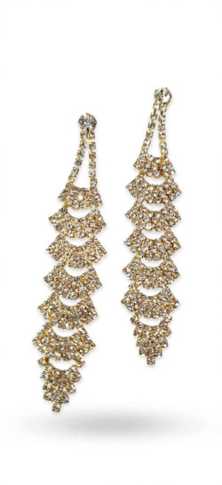 LUZ dorado, pendientes