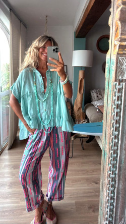 NANCY, Azul Pantalón