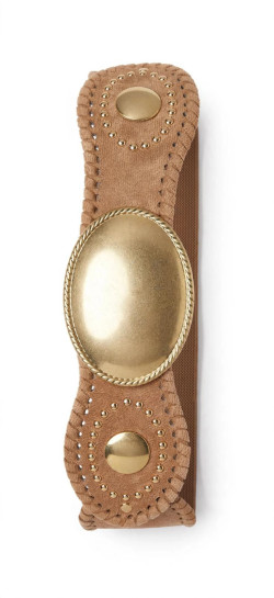 ESCENE beige, cinturón elástico