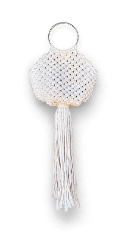HOLOI crema,    PREVENTEA bolso de macrame