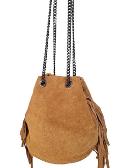 ARMANDO camel, bombonera flecos