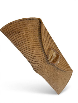 AZORI, Camel Rafia Bolso