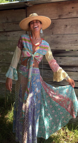 RUMBA Conjunto top + Falda, Multicolor
