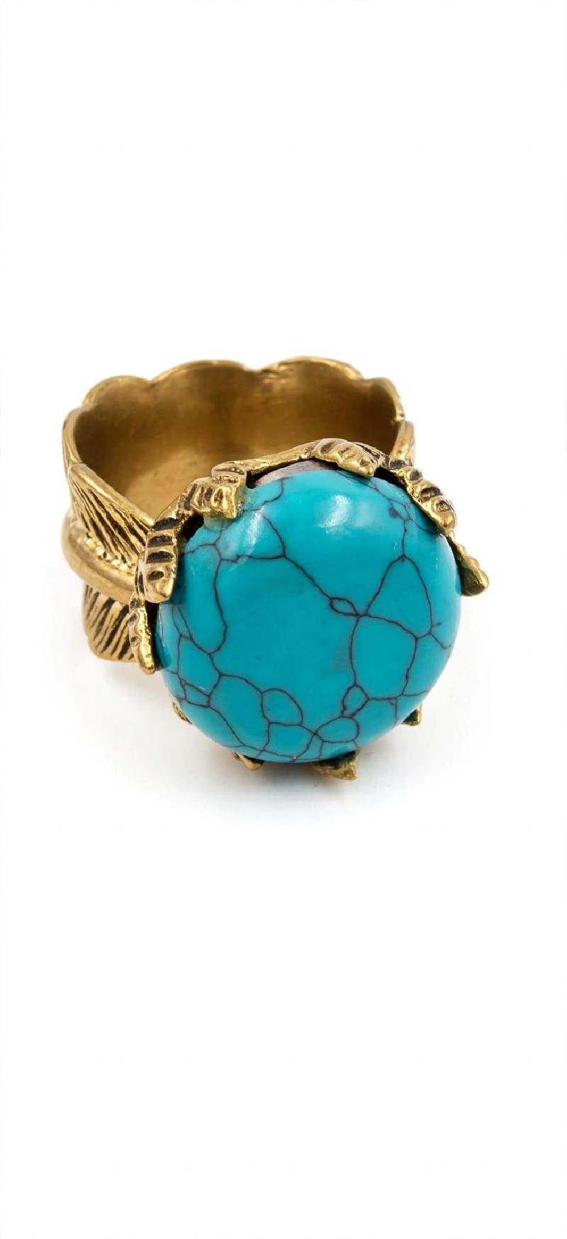 TURQUESA, Dorado Anillo
