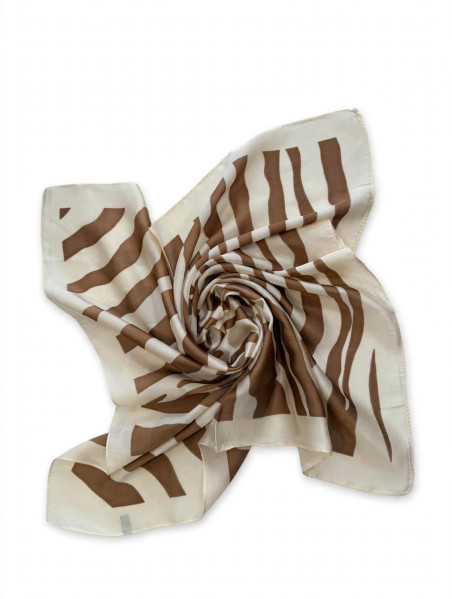 PAÑUELO BEIGE/CAMEL