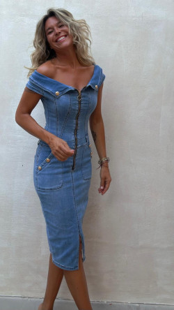 ZAHOR vestido vaquero